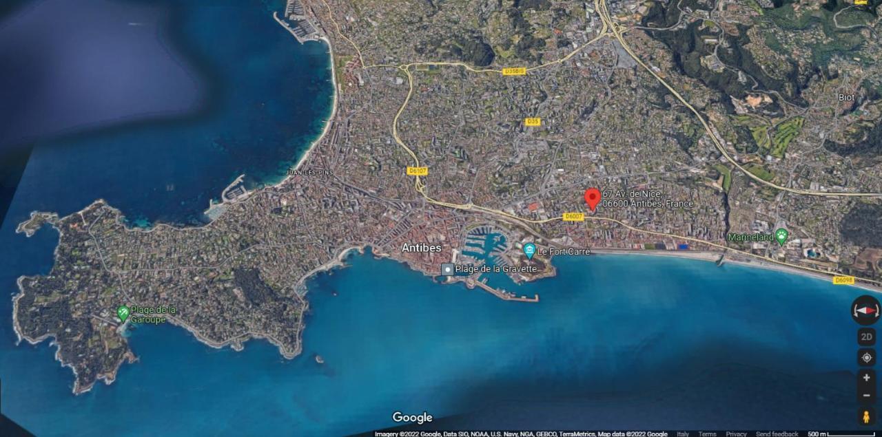 Antibes Secured Parc Velusine With Private Parking, Terrace, Pools And Tennis Courts. Exterior foto